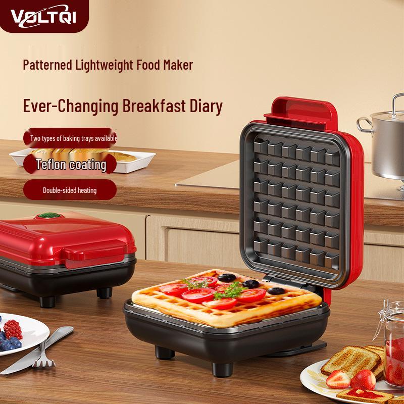 Tech Multifunctional Breakfast Machine: Bread Maker, Sandwich Press, Grill & Waffle Maker