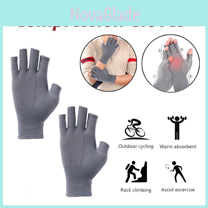 Houkea Joint Pressure Gloves For Relief Of Hand Wrist Thumb Stiffness Pain Swelling