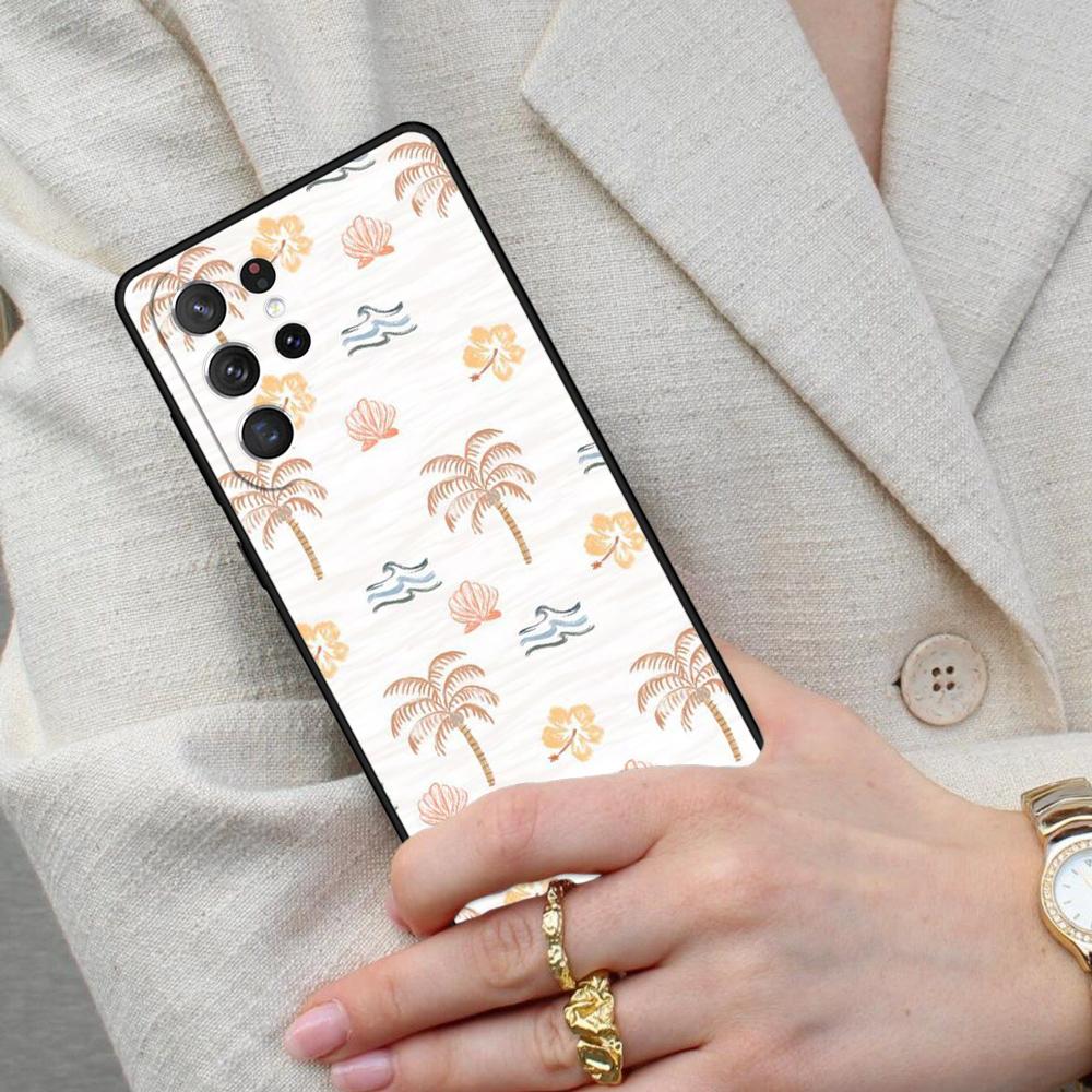 Palm Tree Cell Phone Case for Samsung Galaxy S26 Ultra S25 S24 S23 S22 S21 S20 Note10 Cover