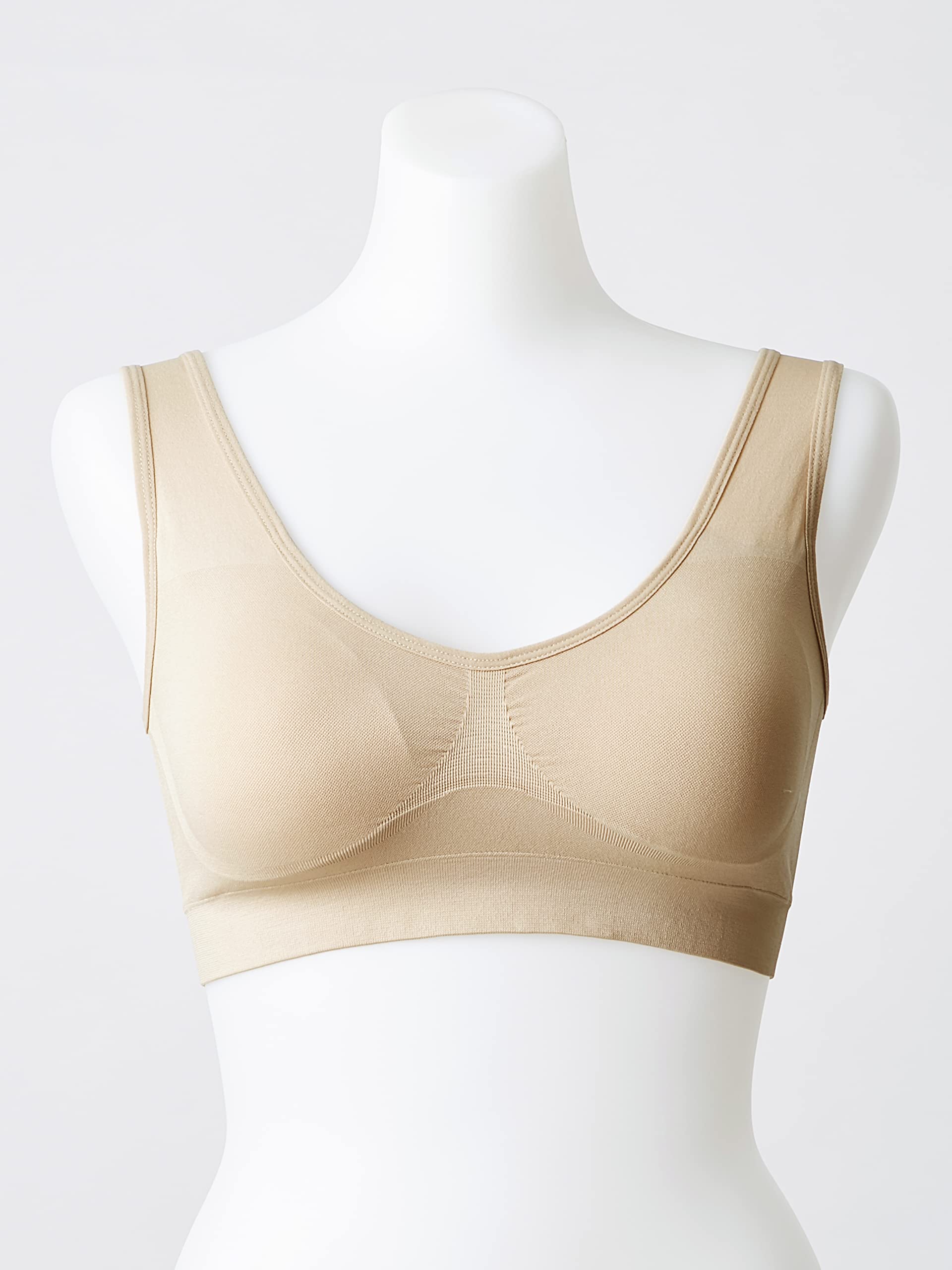 

Selvan Rakuchin Stress Free Beautiful Breast Bra Beige M