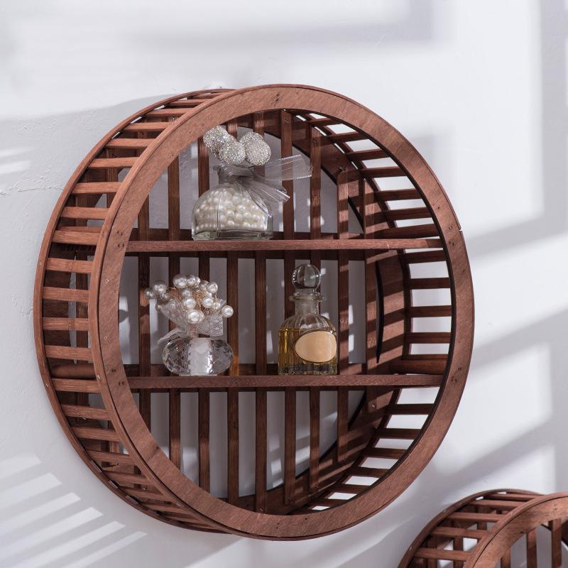 1PC Floating Shelves for Home Decor Decorative Wall Shelving Unit Modern Wall Organizer Wooden Wall Storage Rack