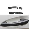 Real Dry Carbon Fiber Door Handle Cover Trim for Mercedes Benz W205 3pcs/set Exterior Accessories