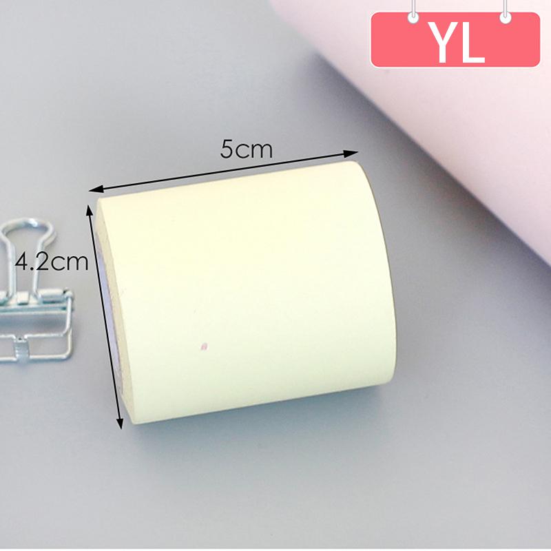 Kawaii Roller Memo Pad Sticky Note Set Refillable Adhesive Paper 8M Length School Supplies Bookmark Notebook Stationery Stickers
