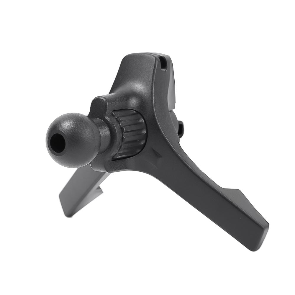 

Новый автомобильный держатель для телефона, зажим для крепления на вентиляционное отверстие, автомобильный зажим с крюком для воздуховода, 17 мм, подставка с шаровой головкой для магнитного кронштейна для мобильного телефона чёрный