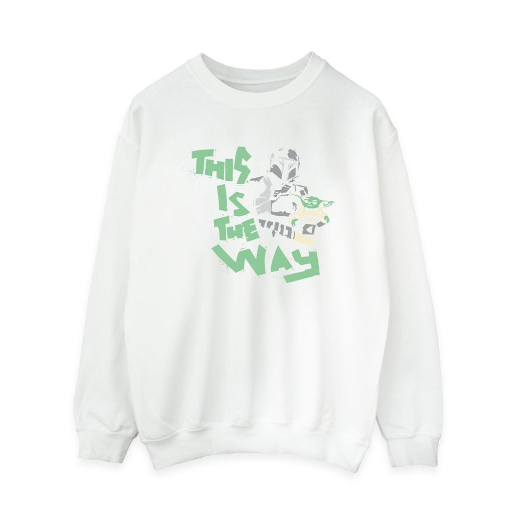 Star Wars Womens/Ladies The Mandalorian This Is The Way Duo Sweatshirt