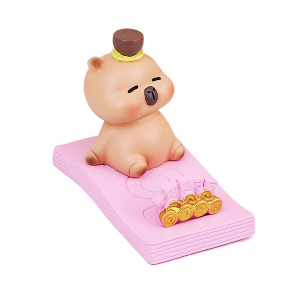 Desk Decor Capybara Phone Holder Figure Model Capybara Cell Phone Bracket  Small Gifts