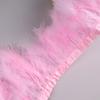 10 Meters Natural Turkey Marabou Feather Trim Ribbon Feather Fringe For Wedding Dress Decor Sewing Accessories Plumas