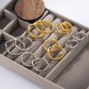 European Retro Wheat Ear Geometric Ear Cuff - Versatile and Fashionable Luxury Earring