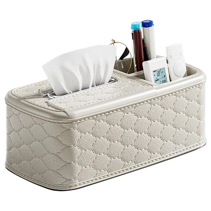 

A25F-Luxury Light Tissue Box Multi-Functional Living Room Storage Household Artifact New