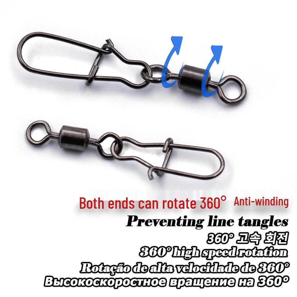 Enhanced Figure Eight Swivel Lure Connector for Fishing