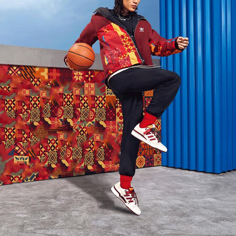 adidas Originals Cny Tiger Year Limited Edition Reversible Zip Hoodie Cotton Jacket Winter Men Jackets Black HD0330
