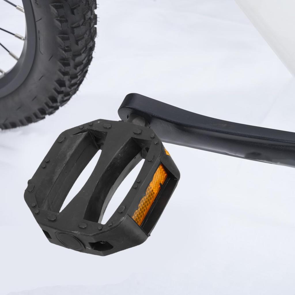 Sosoport Children's Bicycle Pedals Made of Non-Slip Plastic, Wide Compatibility,