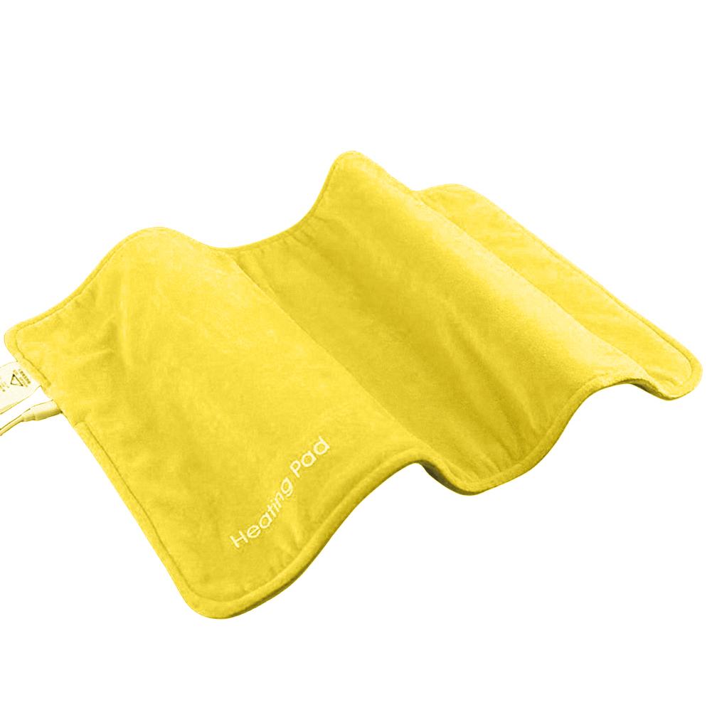 

Электрическая грелка 50x30 см, моющиеся термоодеяла 5 В, мини-одеяло с подогревом для облегчения боли в плечах, коленях, спине лимонно-желтый