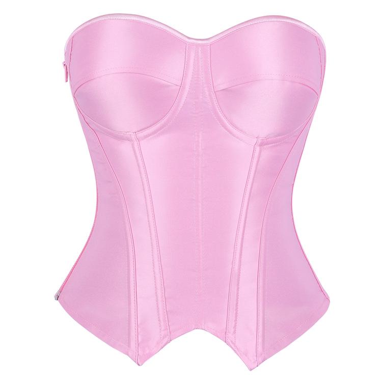 Γυναικείο Σχηματιστικό Εσώρουχο με Ριγέ και Ενίσχυση με Μπανέλες - Στυλ Court