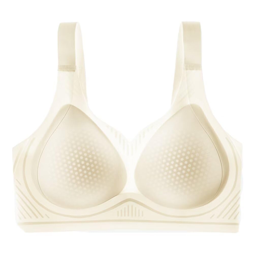 Cool and smooth cool bra for summer 3D full ventilation moisture quick stores underarm no no digging night L [Uroi] women, bra, non-wired, cup, holes,