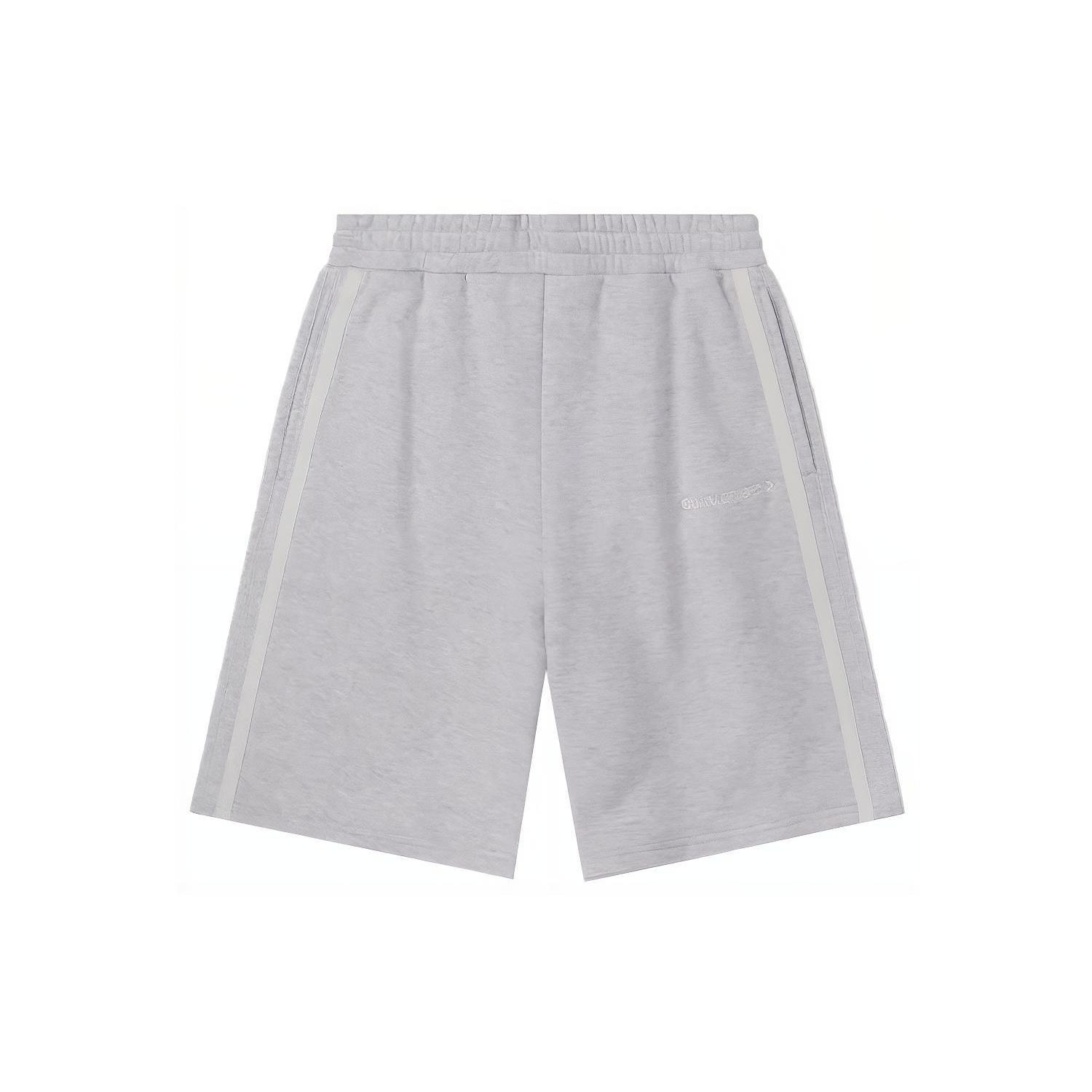 Converse Cotton Short Asia Sizing  Grey  Unisex 10027236-A02 M