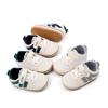 Citgeett Toddler Boys Girls Anti-Slip Sneakers Contrast Colors Casual Crib Shoes Soft Sole Walking Flats for Newborn