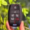 New 6 Buttons Silicone Car Remote Card Key Case Cover Shell Fob for Kia Sedona/Grand/Carnival/Sorento L580 Accessories Box