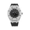 Unisex Zegarek Czarny z Podwójnym Wyświetlaczem LCD/Analogowym Seria 44,5mm GA-2100-1A1(Team788--806)