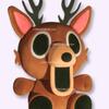 Notti 99 Nella Foresta Peluche Orsetto Cervo Peluche Gioco Divertente Regalo di Natale Accessori Anime Bambola Morbida Collezione Decorazione Stanza Giocattolo
