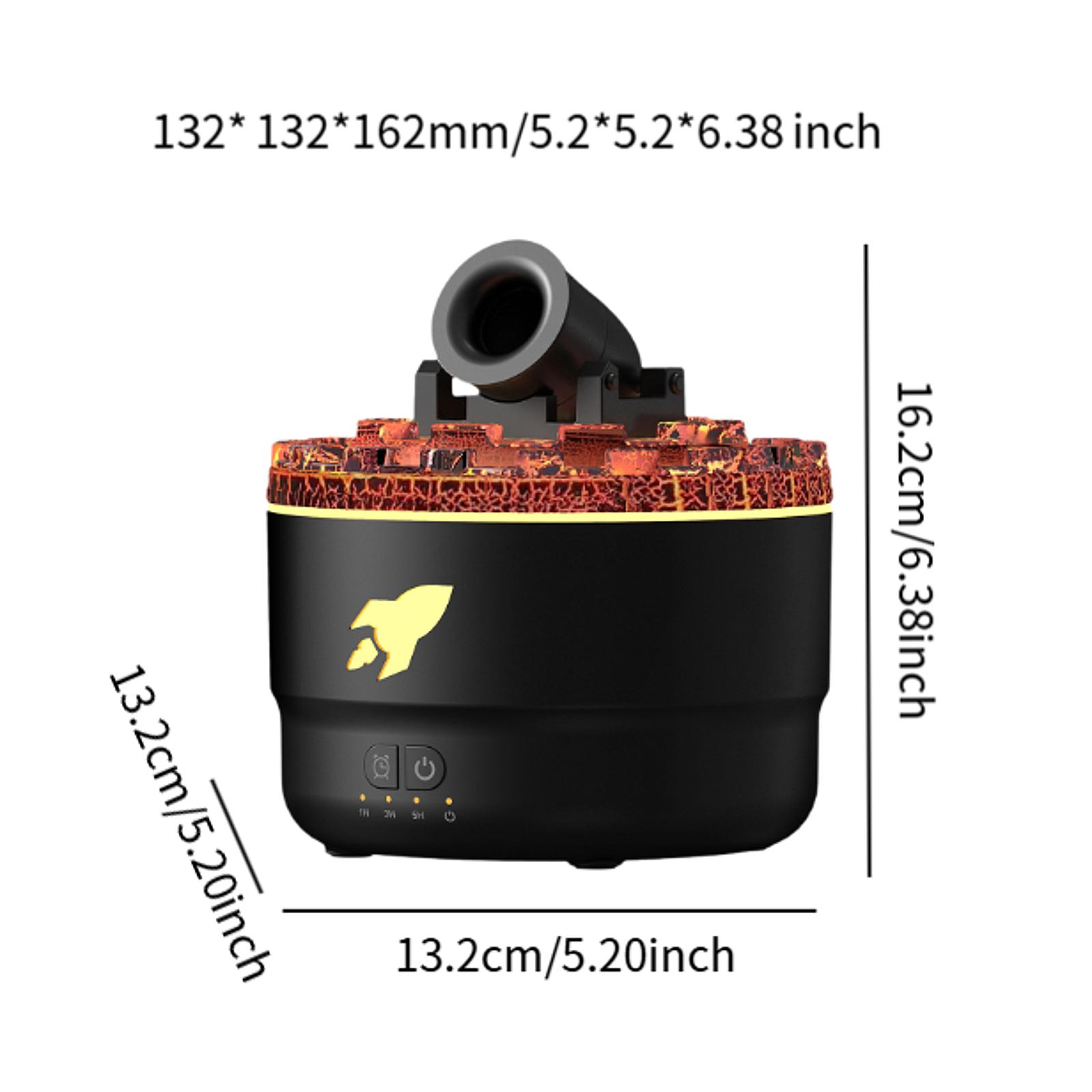 

Аромадиффузор увлажнитель компактный 3-х скоростной таймер эфирное масло диффузор мини увлажнитель для йоги гостиная офис настольный отель чёрный