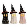 Set Of 3 Ceramic-Ghosts With Witch Hats, Halloween Decorations Indoor, Cute Spooky Halloween-Ghost Figurines Ceramic Decor