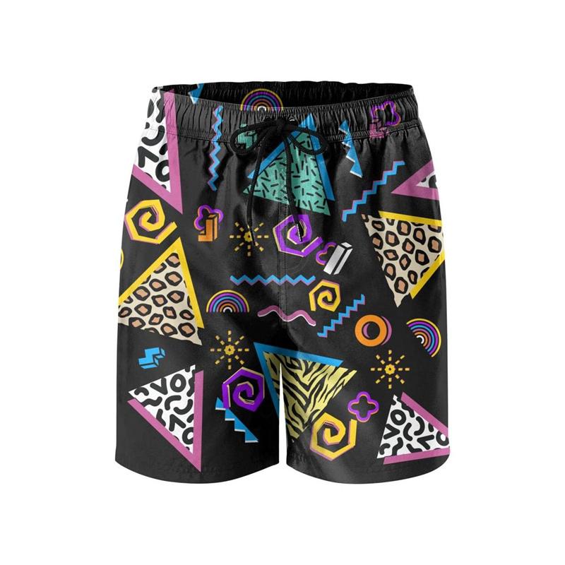 Men Summer Surf Board Shorts Swimsuit Homme Printed Ropa Hombre Cool Short Pants