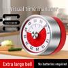 Mechanical Visual Timer for Kids - Kitchen Time Management & Self-Discipline Countdown Tool