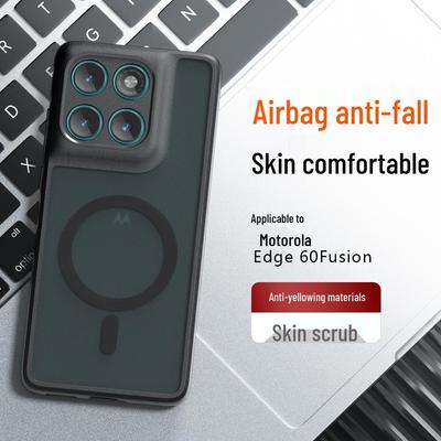 Motorola Edge 60 Pro Magnetische Hülle mit Hautgefühl und Fallschutz