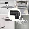 Shower Head Elbow Adapter Shower Arm Extension New