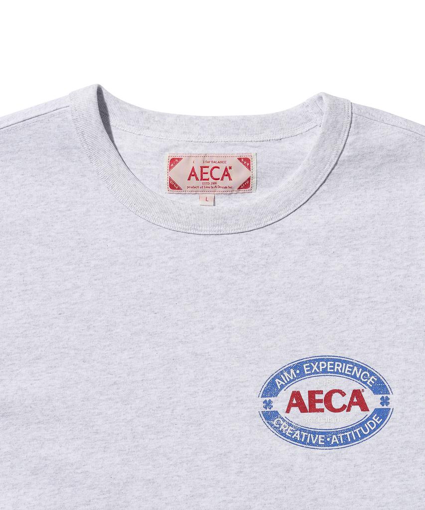 AECA (Woman) Walking On Sunshine Half Sleeve-Light Gray
