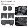 Luxury Nappa Leather Non-Slip Car Seat Cushions for Five-Seater - Thickened Design for Front and Rear Seats
