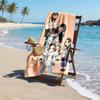 Twice Fashion Beach Towel: Ideal for Summer Adventures Soft, absorbent and quick drying suitable for swimming and bathing