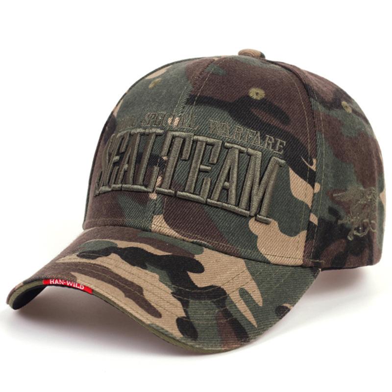 Fashion SEAL TEAM Letter Embroidery Baseball Caps four seasons Outdoor Adjustable Hunting Navy Casual Sport Hats Sun Hat