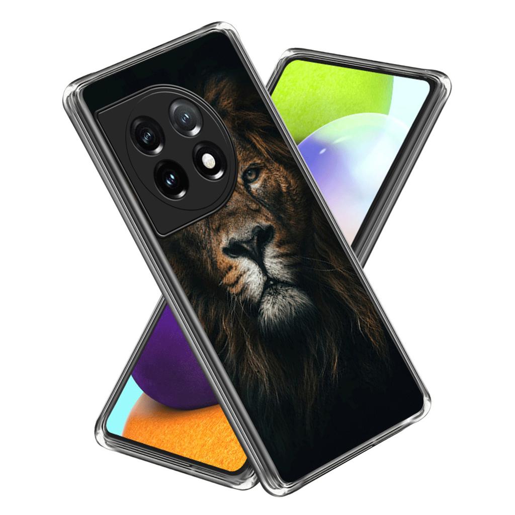 For OnePlus Ace 3 5G/12R 5G Case Slim Pattern Printed TPU Phone Cover