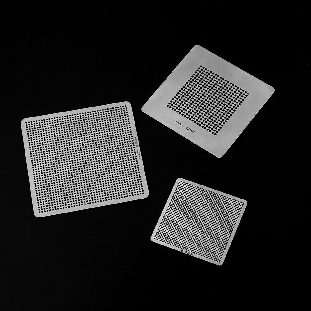 27Pcs Universal Directly Heat BGA Reballing Net Stencils Templates For Soldering Accessories