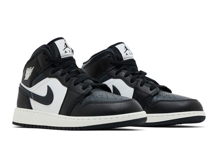Jordan 1 Mid Off Noir Toe (GS)