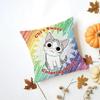CChis Sweet Home Cushion Cover Iceland Washable Linen Soft  for Daily Sofa Bed Home Room Decor