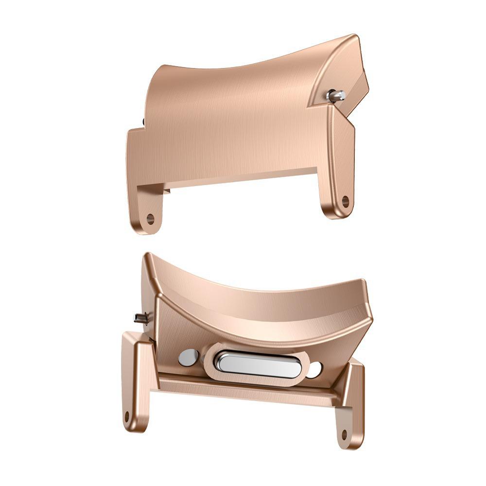 Samsung Watch6/6 Classic Edelstahl-Konnektor im offiziellen Knopfdesign