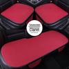 Set Cuscini per Sedile Auto in Lino per Tutte le Stagioni: Set Universale in Tre Pezzi per Sedili Anteriori (Guidatore/Passeggero) e Posteriori