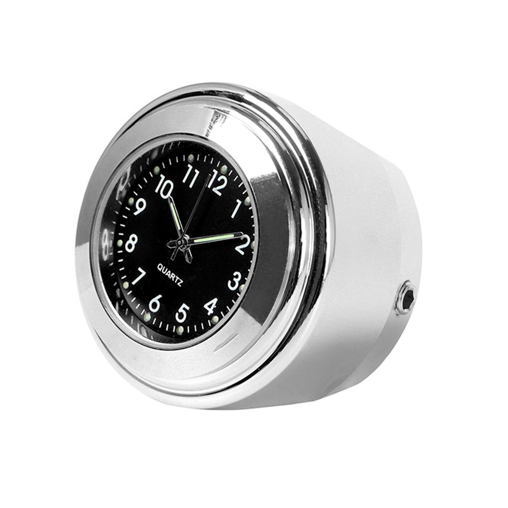 Waterproof Motorcycle Motorbike Clock/ Thermometer Thermo Fit For 7/8" or 1" Handle Bar Harley Honda Yamaha Suzuki Kawasaki