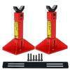 Simulation Metal Height Adjustable Jack RC Car Holder Stand Decoration for 1/8 1/10 RC Crawler Axial SCX10 Traxxas TRX4 D90