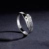 Retro Faith Men And Women Trendy Personality Line Finger Open Letter Old F D4X0