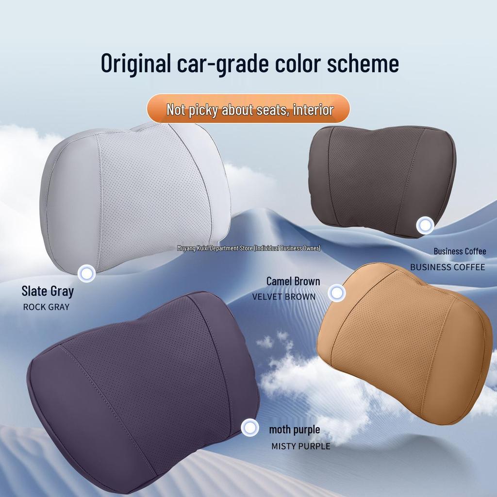 Leapmotor C11 Headrest & Lumbar Support Cushion - Neck & Waist Protection Pillow