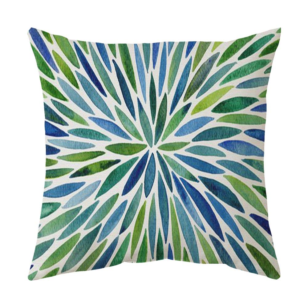 Printed Waterproof Garden Cushion Covers Perfect For Outdoor Sofa Decor 45x45cm