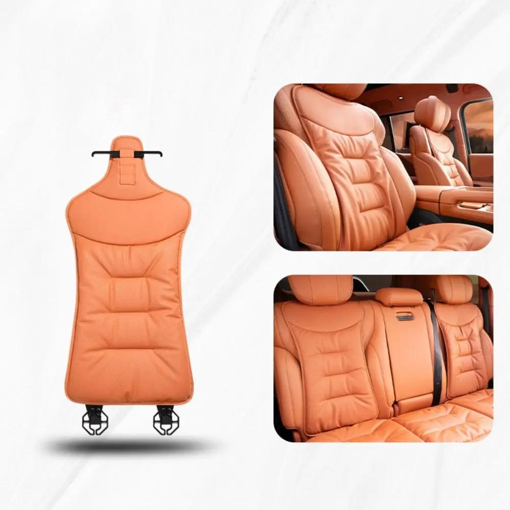 Non-slip Car Leather Cushion Universal Soft Ventilated Four-season Cushion Cotton Good Breathability Auto Seat Cushion