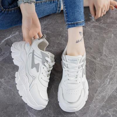 Small Versatile Dad Shoes Autumn New Thick-soled Heightening Casual Women's Shoes Student Fashion Sports Shoes