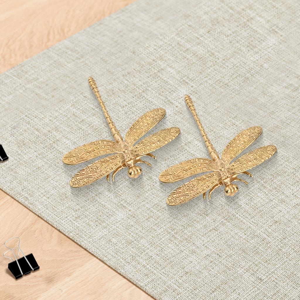 Trendy Brass Dragonfly Drawer Pulls for Enhancing Furniture Aesthetics
