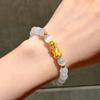 Pixiu Cat's Eye Stone Bracelet: Luxurious Luck Charm