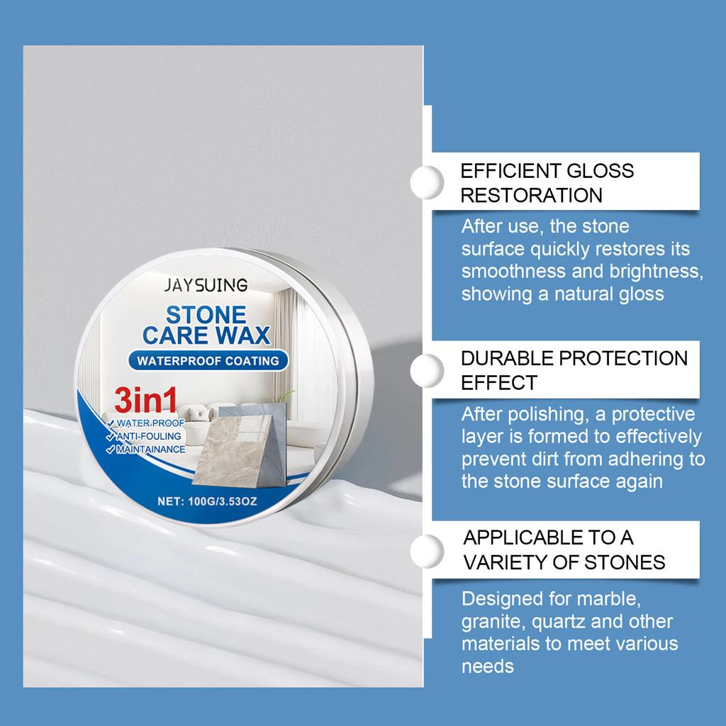 Stone Superior And Tile Polish For Restoration And Enhanced Luster 100g